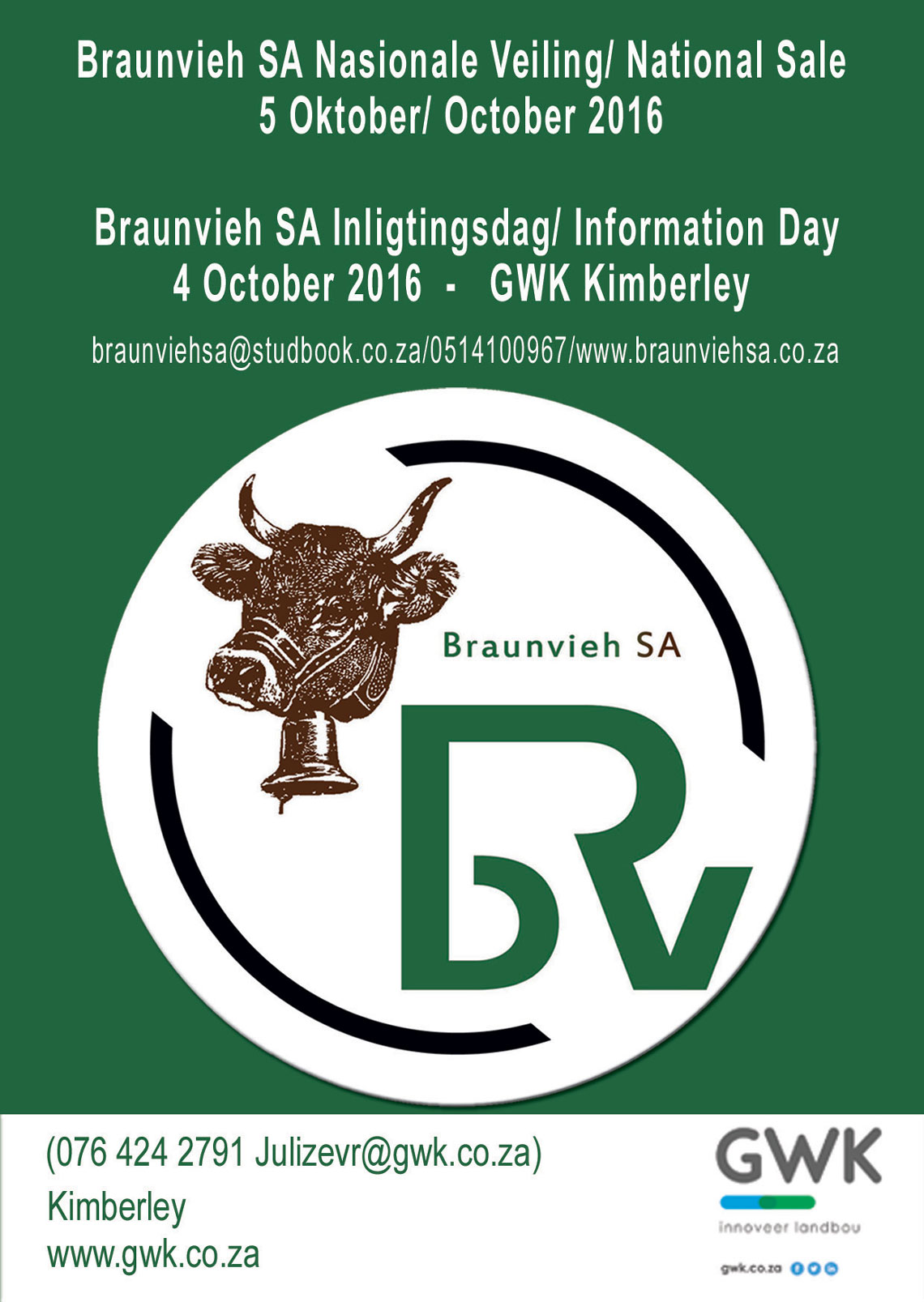 Braunvieh SA National Sale 2016