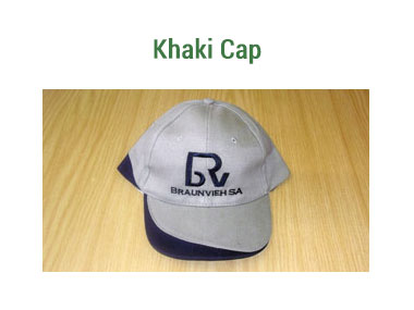 Caps - Available in Khaki, Orange and Blue